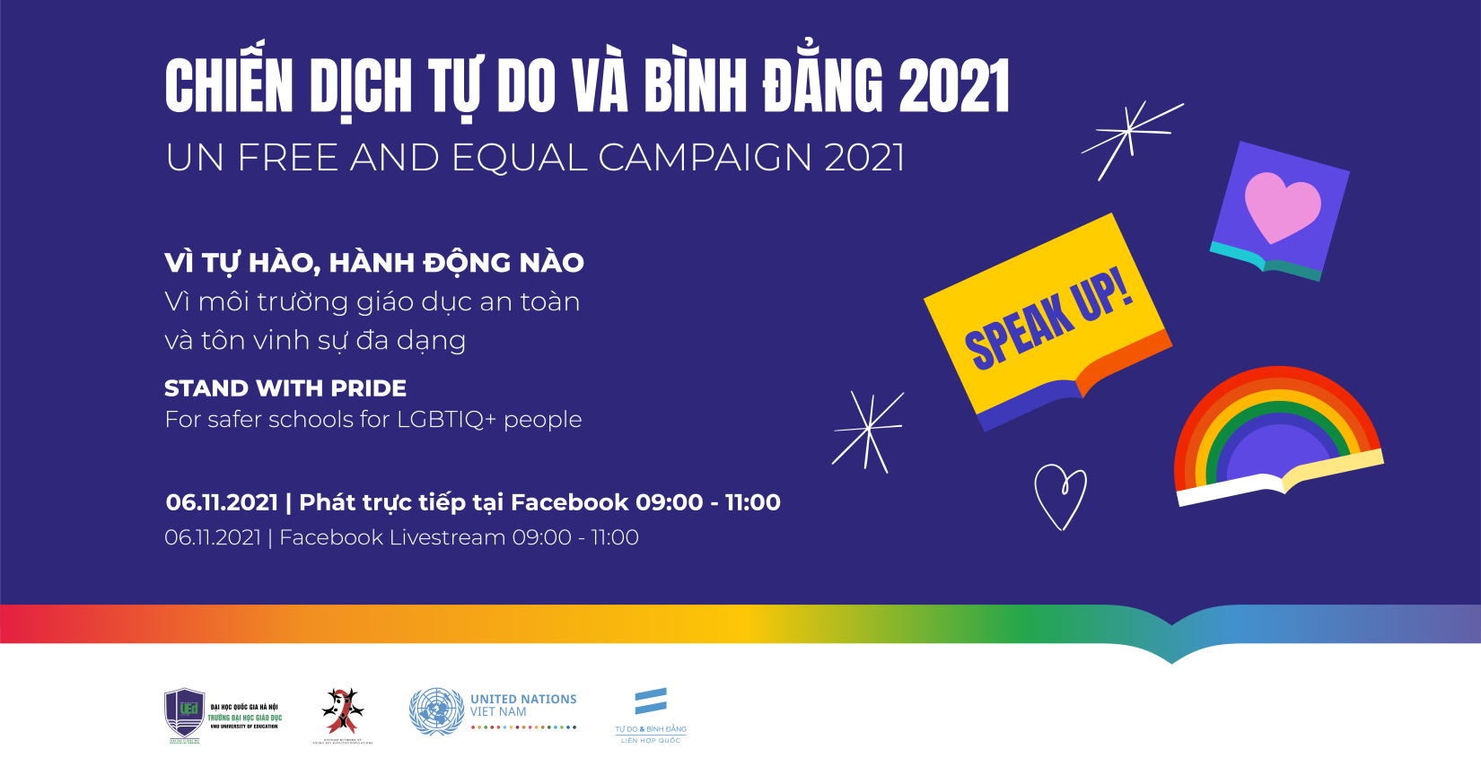 2021 UN FREE & EQUAL CAMPAIGN LAUNCH: FOR SAFER SCHOOLS FOR