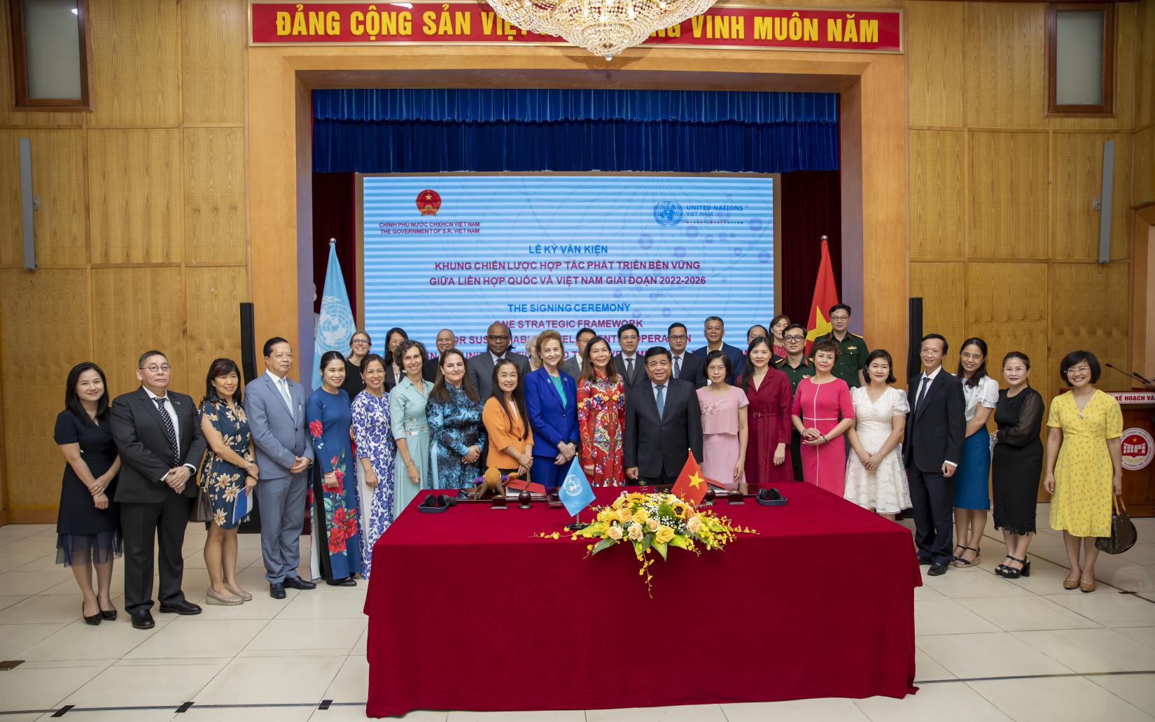 Signing Of The One Strategic Framework For Sustainable Development ...