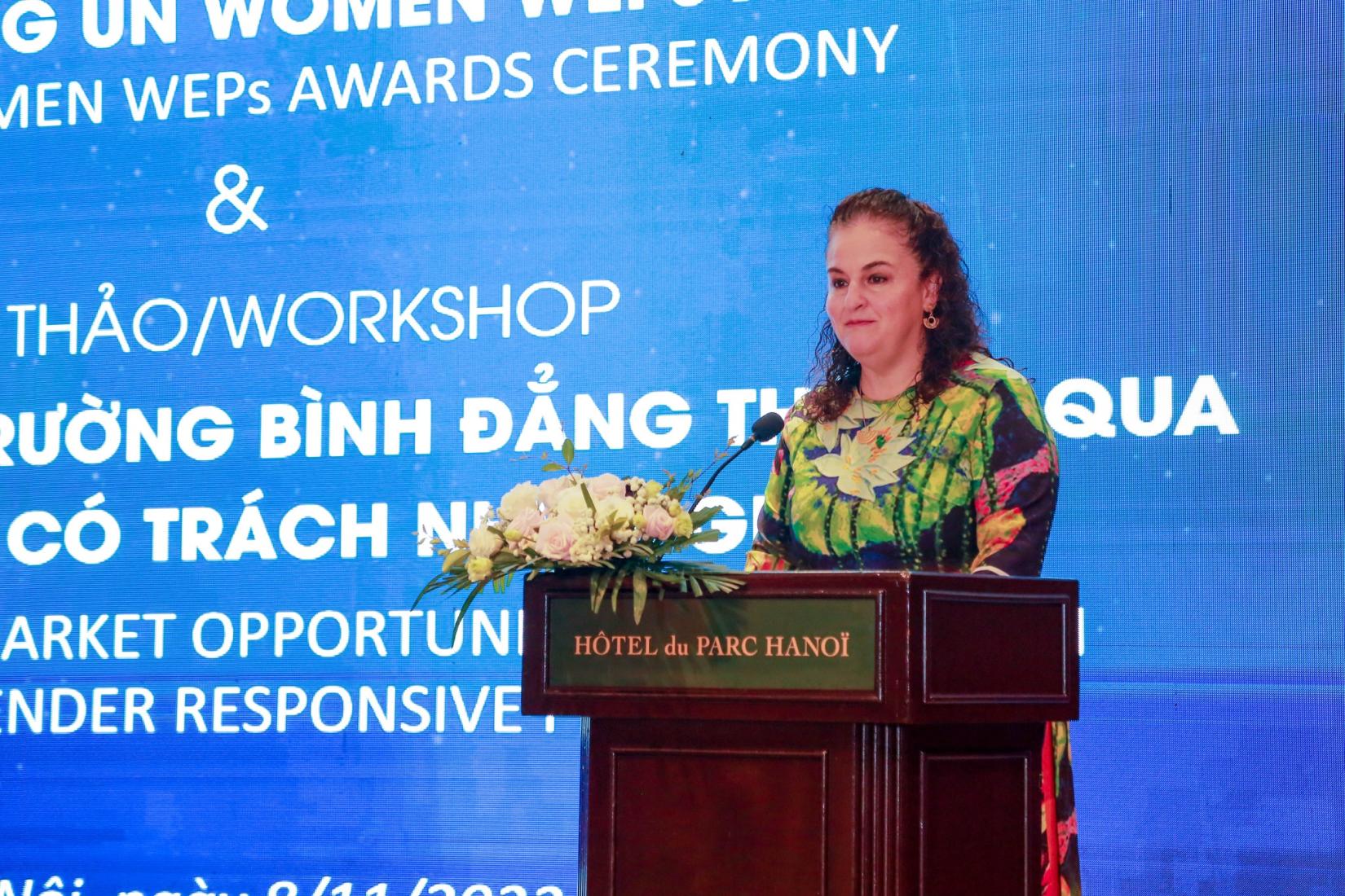 Ms. Elisa Fernandez Saenz, Country Representative of UN Women Viet Nam