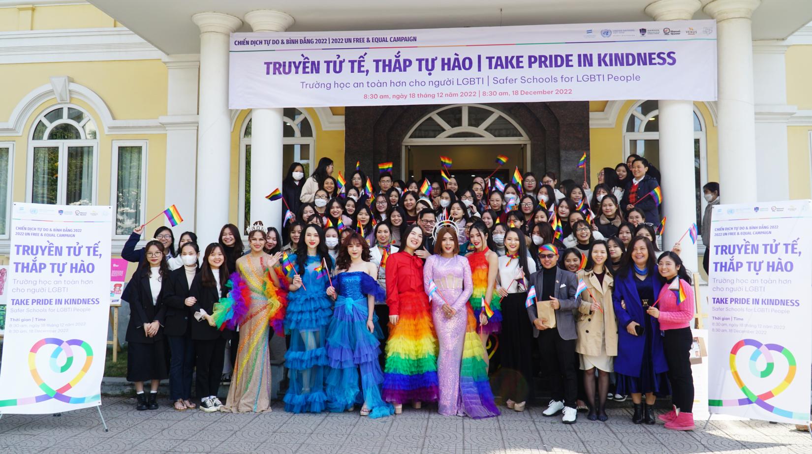Participants at the event