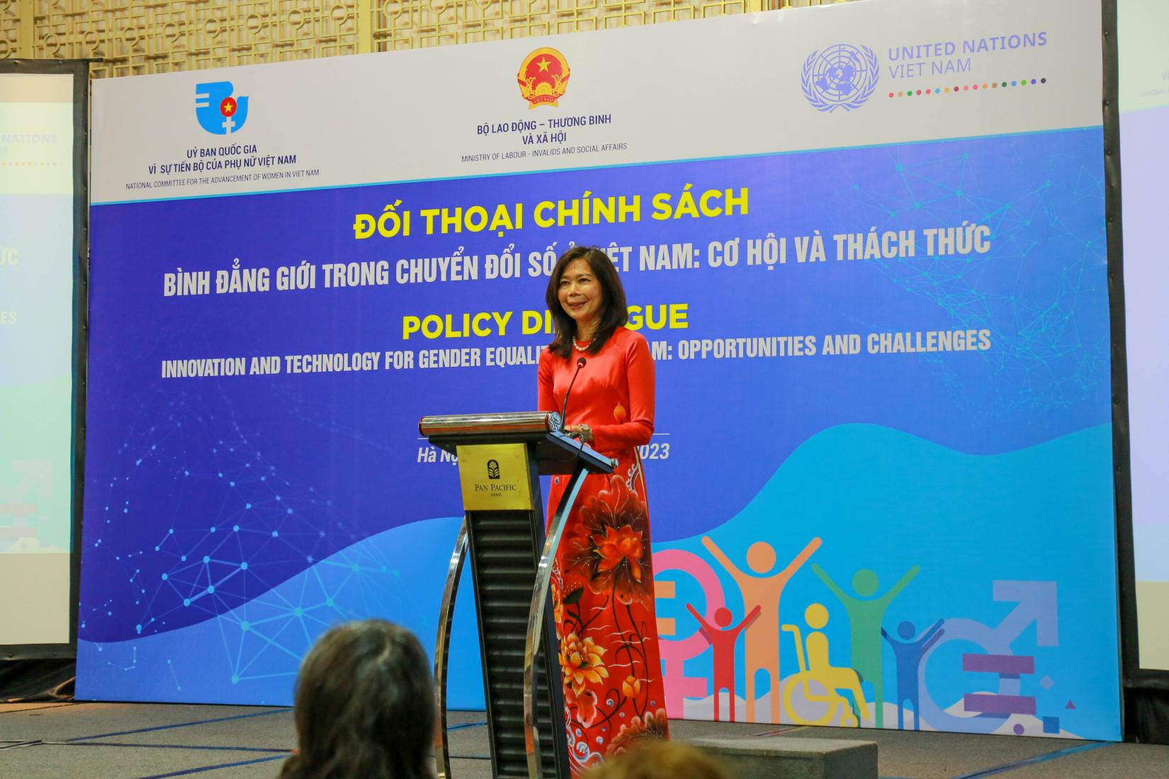 Ms. Pauline Tamesis, Resident Coordinator of UN in Viet Nam