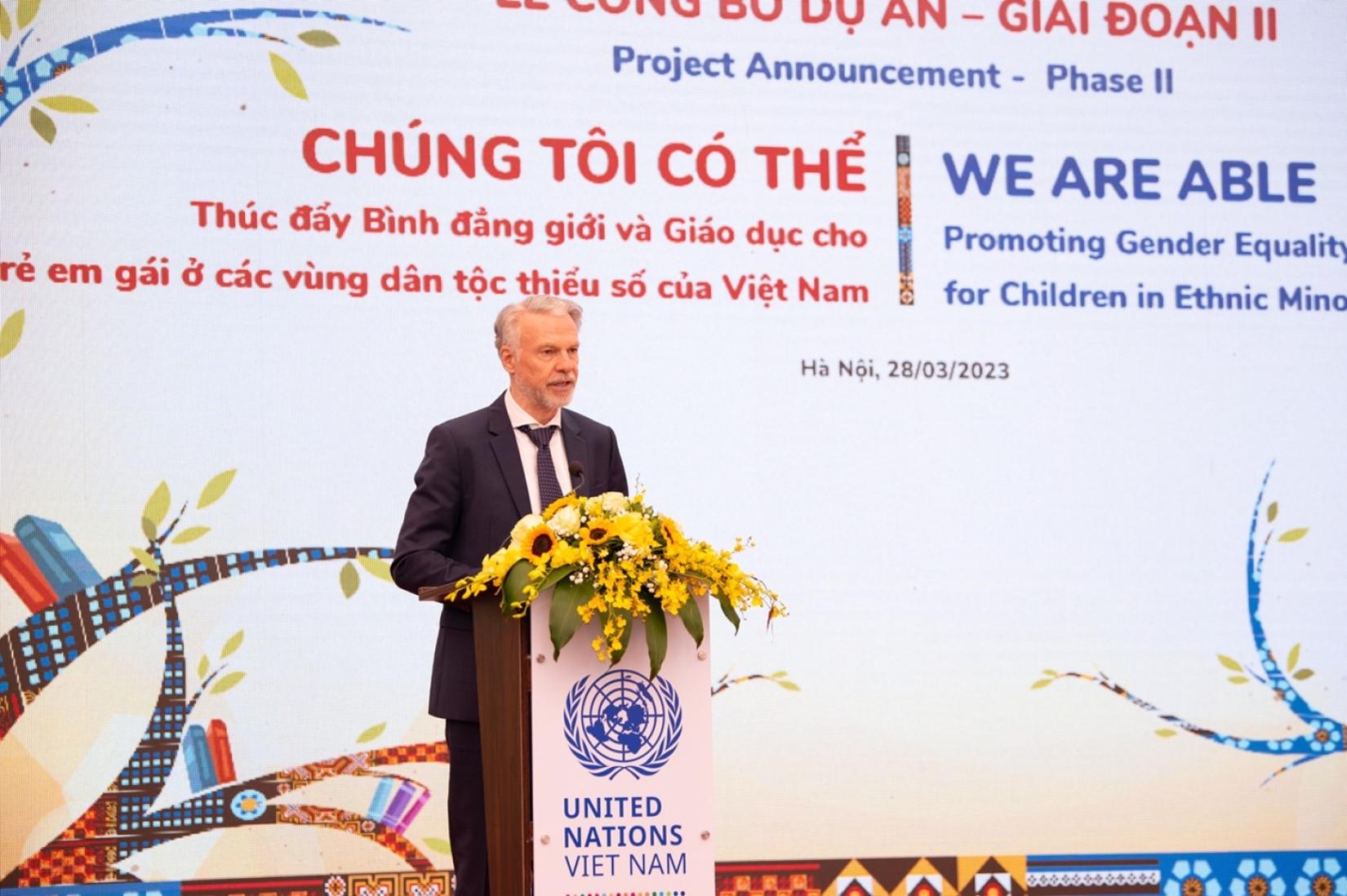 UNESCO Representative to Viet Nam, Mr Christian Manhart