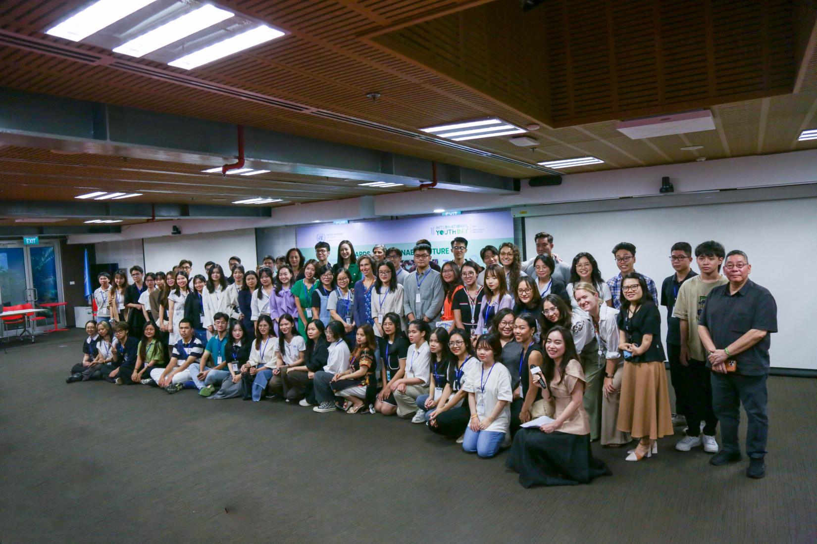 Participants at the event
