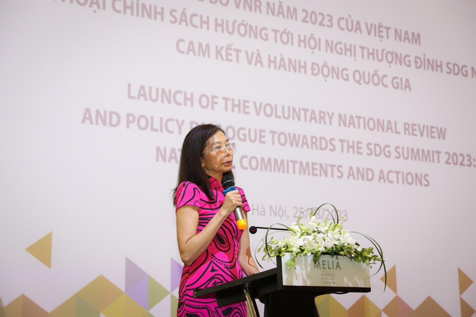 Ms. Pauline Tamesis, United Nations Resident Coordinator in Viet Nam