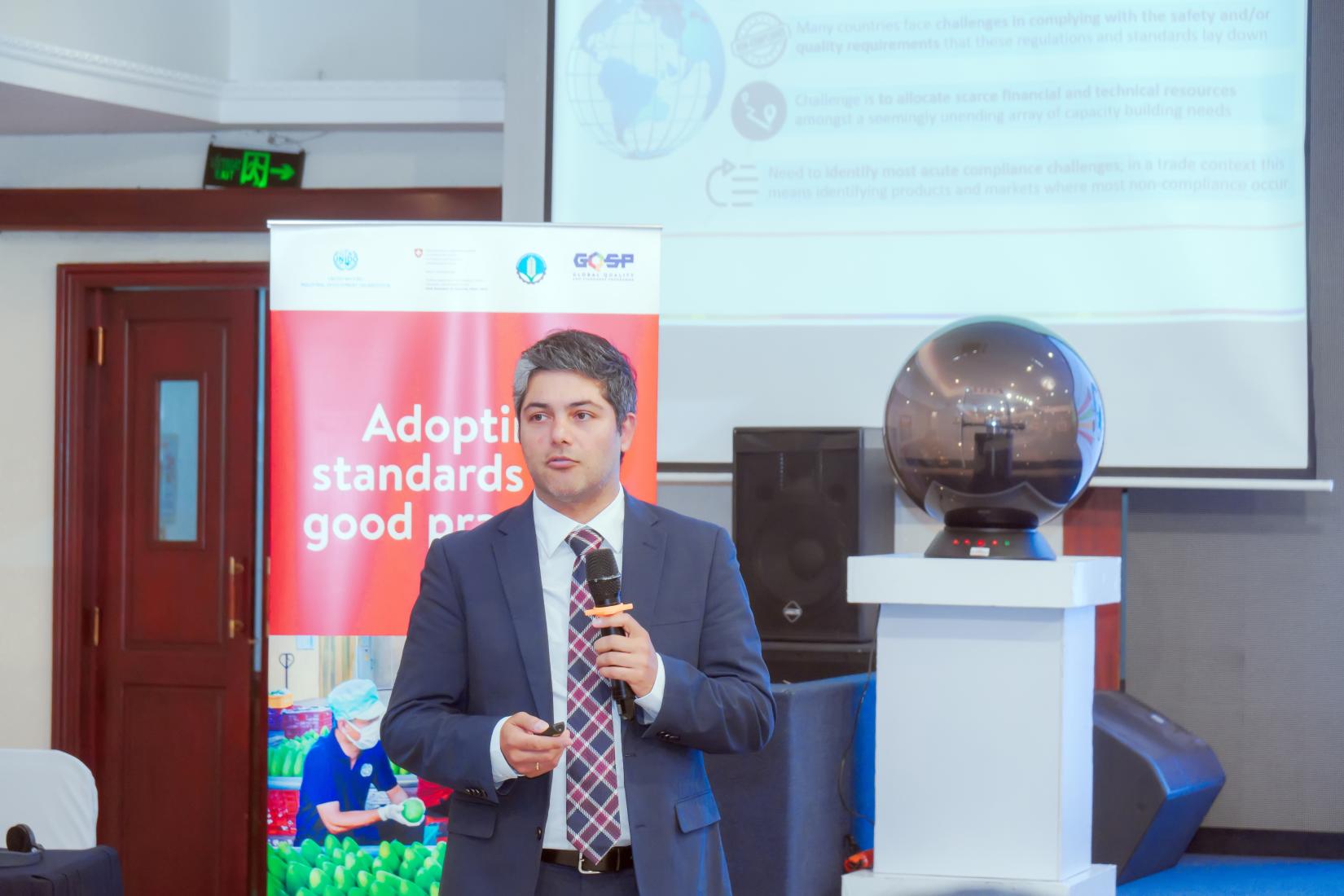 Mr. Nima Bahramalian, Project Manager of Viet Nam Quality and Standards Program (GQSP Viet Nam)