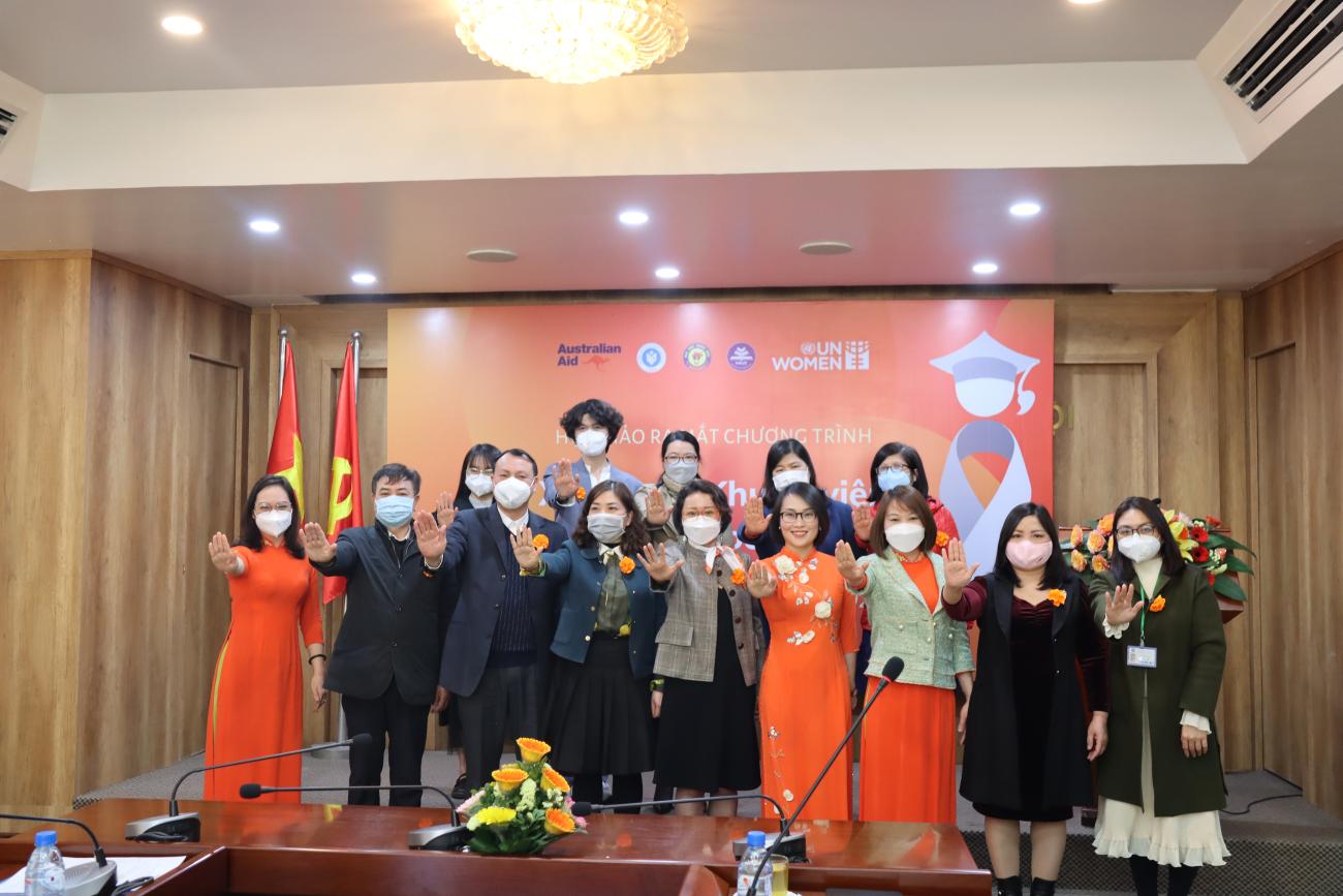 Participants at the launching workshop in February 2022. 
