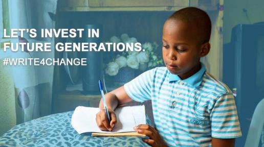 UNICEF #Write4Change