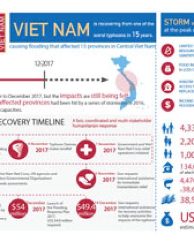 Infographic and timeline for the international response to Typhoon ...